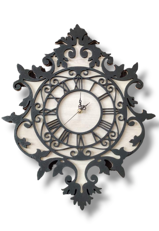 Vintažinio stiliaus sieninis laikrodis